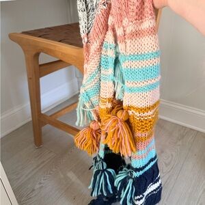 Altar'd State Multicolor Knit Scarf
